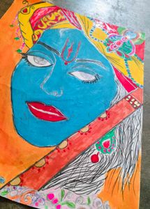 Krishna Ji Painting