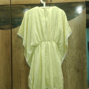 yellow stylish kaftan with sharara pant 🟡💛