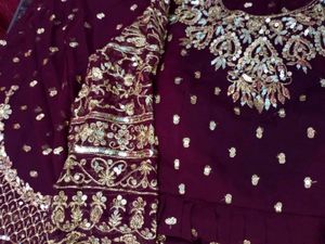 Beautiful Latest Designer Gown Both Side Work❤️