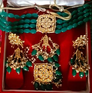 🆕️😍Bridal Original Kundan Set [Combo]