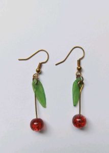 Cherry Drop Earrings