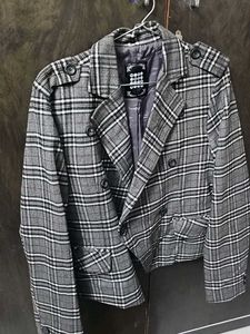 Trendy Plaid Jacket