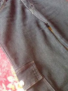 Zara Dark Blue Cargo