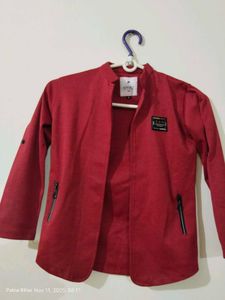 Stylish Red Boys&#39; Jacket