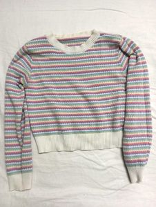 Striped Knit Sweater