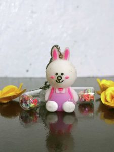 Cute Bunny Charm Keychain..🧸🧸✨