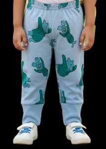 Cute Piglet Print Pants