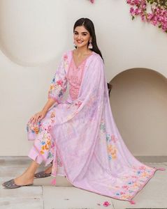 NEW Kurta, Pant Dupatta Set From ISHIN