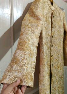 Cream Long Jodhpuri