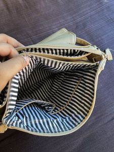 Styli Nude Sling Bag Leather