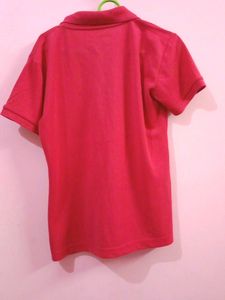Pink Polo T-shirt