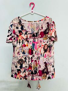 Printed Women's Top