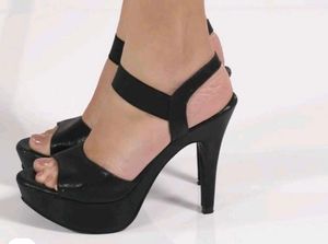 Black Platform Heels