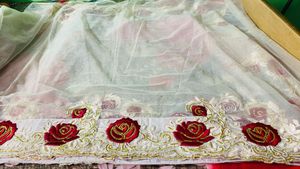 Party Wear Net Saree