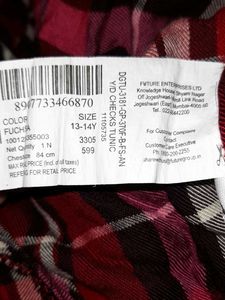 Black Red Checkered Shirt