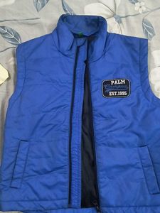Blue Palm Campus Jacket