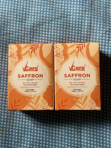 Vcare Saffron Soaps 2