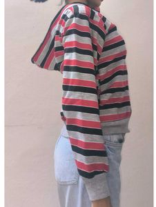 Pinteresty Striped Jacket