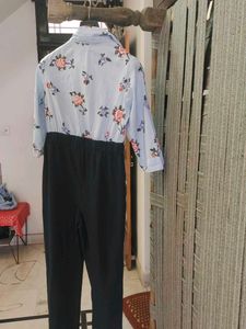 Floral Print Jumpsuit