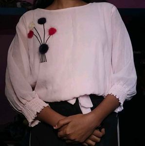 Cute Pastel Pink Top