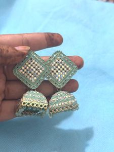 jhumka combo set