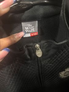 Stylish Black Quilted Jacket