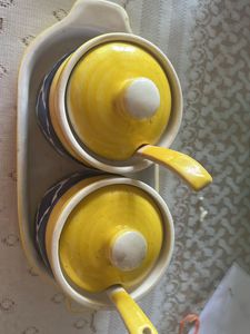 Original Ceramic Pots For Achaar And Chutny-small