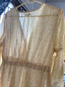 Yellow Women Maxi Dress