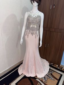 Elegant Pink Ethnic Gown