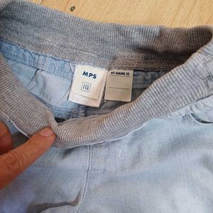 Cute Denim &amp; Lace Baby Shorts (age 5 to 7.5 yrs)