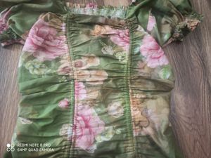 Beautiful Floral Crop Top