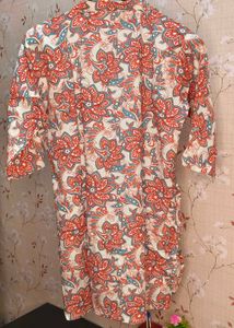Floral Print Tunic Top