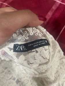 Zara Sexy Netted Top