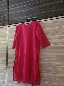 Pink Magenta Kurta Size 3XL