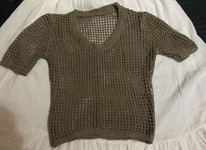 Net Knit T-Shirt