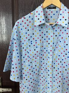 SHEIN Polka Dot Shirt
