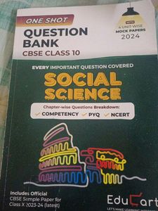 Educart One Shot Social ScienceCbse Class10
