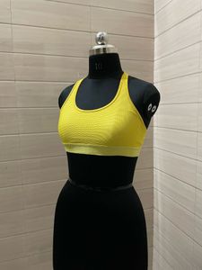 H&amp;M Imported Yellow Sports Bra