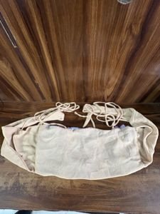 Floral Applique Tie Top Colorful