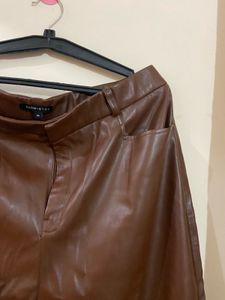 Chemistry Faux Leather Trouser