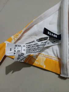 New Mustard Floral Bra