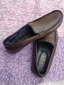 Brown Leather Loafers