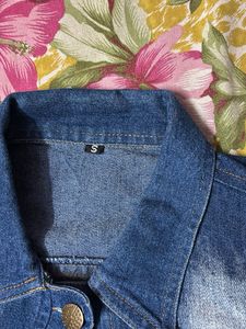 Classic Blue Denim Jacket for Women – Buttoned, St