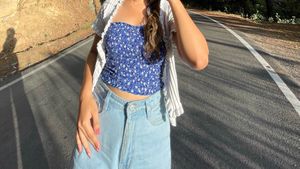 Floral Smocked Tube Top