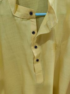 Mens Yellow Kurta