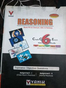 Reasoning Competitive Exam Books
