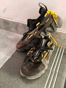 Black &amp; Yellow Running Shoes