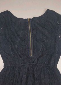 Elegant Black Lace Dress