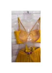 Mustard Designer Lehengacholi