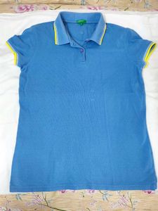 Blue Polo T-Shirt